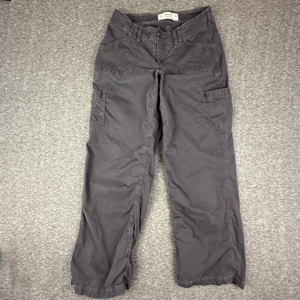Hollister Low Rise Baggy Cargo Pants Women's 4 Regular 27 Waist